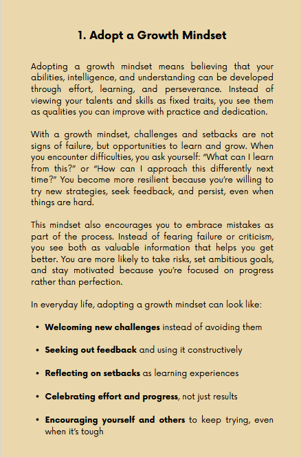 The Little Book of Midset Tips (ebook)