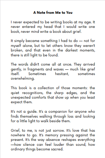 The Little Book of Grief - the silent companion (Ebook)